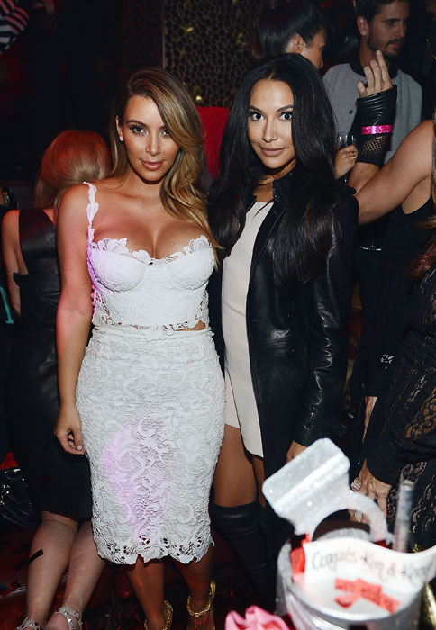 Kim-Kardashian_Naya-Rivera_TAO